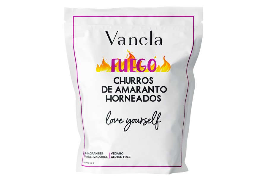 Churritos de Amaranto Fuego 60g