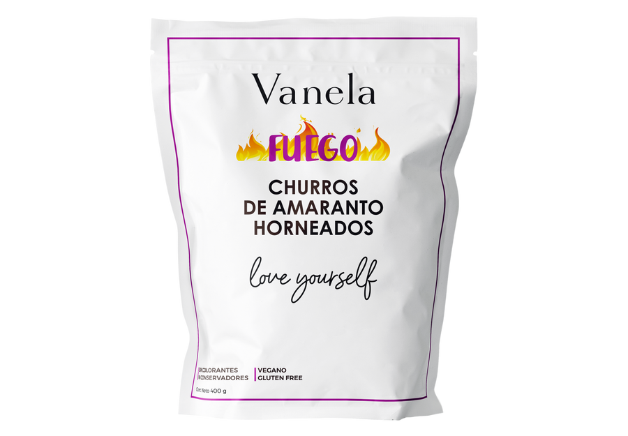 Churritos de Amaranto Fuego 400g