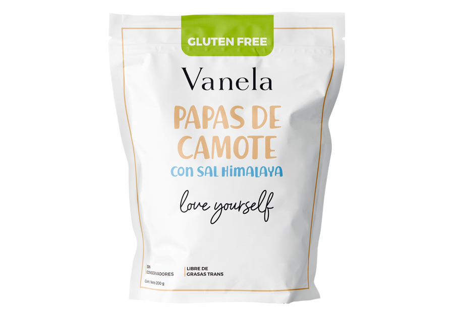 Chips de Camote con Sal Himalaya 200g