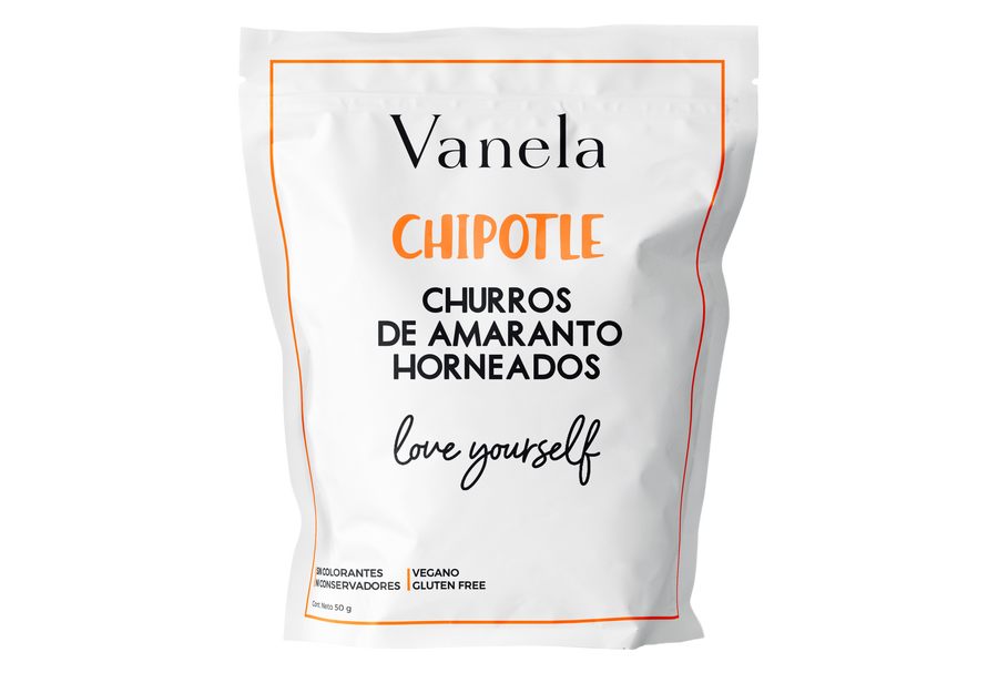 Churritos de Amaranto Chipotle 60g