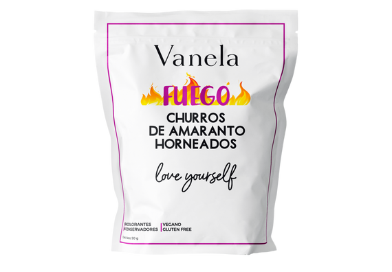 Churritos de Amaranto Fuego 60g