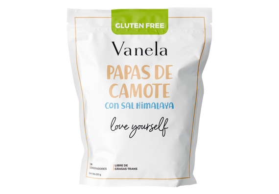 Chips de Camote con Sal Himalaya 200g