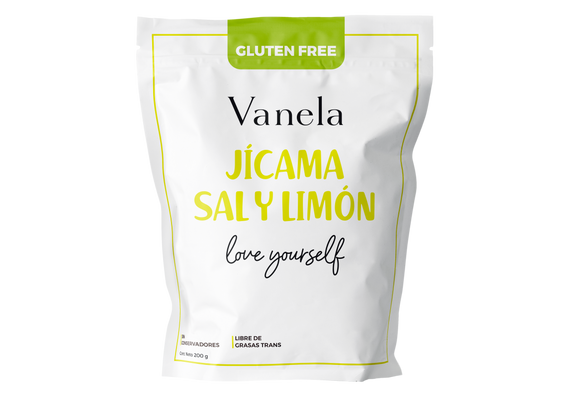 Chips Jícama Sal y Limón 200g