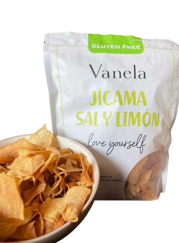 Chips Jícama Sal y Limón 200g