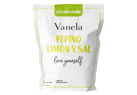 Chips de Pepino Limón y Sal 200g